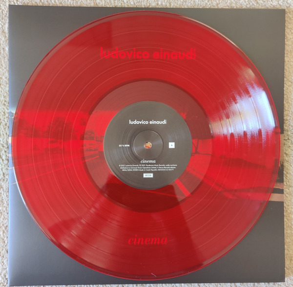 Ludovico Einaudi – Cinema Limited Edition Red Translucent White