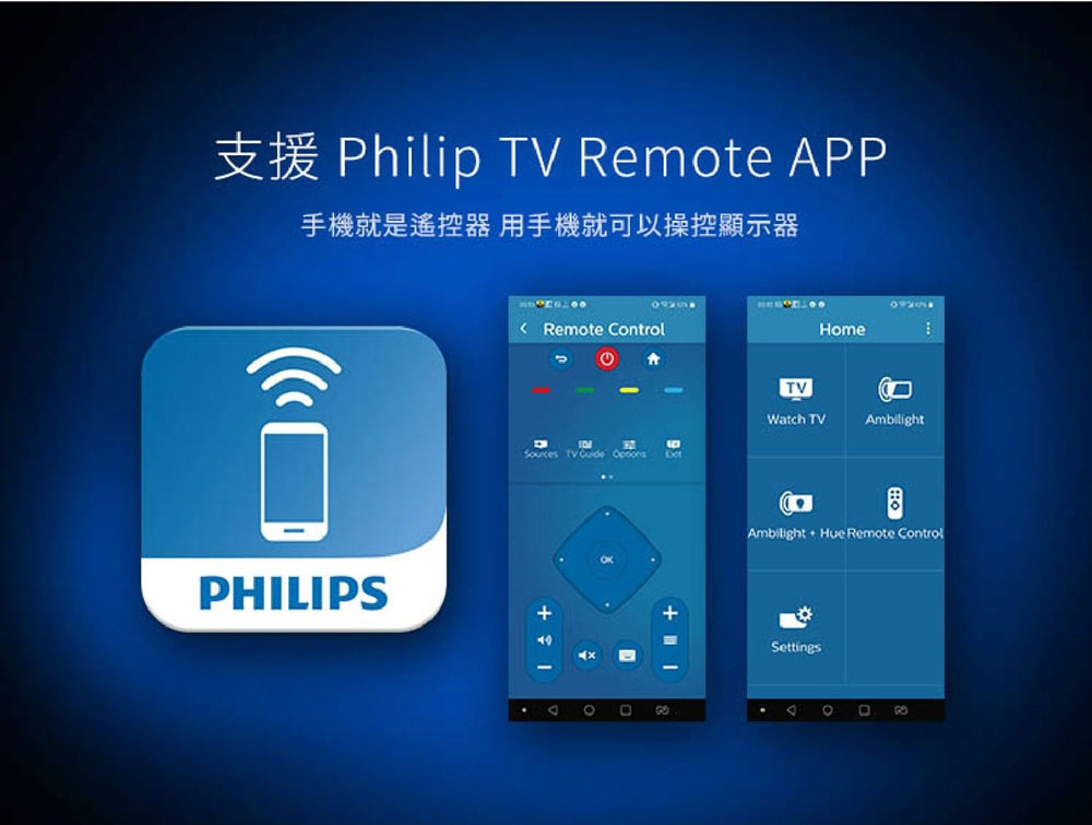 PHILIPS 飛利浦 4K Android 顯示器 50吋螢幕支援PHILIP TV  Remote APP